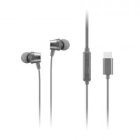 Lenovo GXD1J77353 LENOVO 300 USB-C WIRED IN-EAR HEADPHONE - GREY