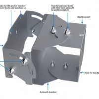 Inseego 649496 02656 1 WALL MOUNT BRACKET - FOR OUTDOOR CPES: FW2000E/FW2010E/FW3000