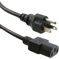 ENet N615-C13-6F-ENC ENET NEMA 6-15 MALE PLUG TO IEC 60320 C13 FEMALE CONNECTOR 14AWG 250V 15A 6FT BL