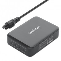 Manhattan 102667 4-PORT GAN USB POWER DELIVERY CHARGING STATION - 240 W / PD 3.1