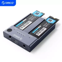 Manhattan 130752 DUAL-BAY M.2 NVME SSD CLONE STATION
