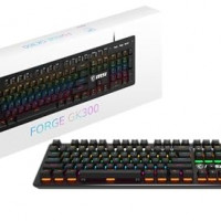 MSI FORGEGK300 FORGE GK300 BLUE US GAMING KEYBOARD