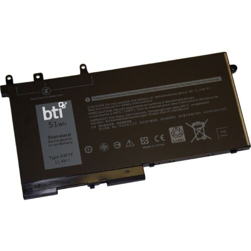 Battery Tech 4WN0Y-BTI BTI 4WN0Y-BTI 4-CELL 15.2V LI-ION NOTEBOOK BATTERY FOR DELL LATITUDE 3310
