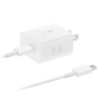 Samsung EP-T2510XWEGUS 25W TRAVEL ADAPTER WITH CABLE - WHITE