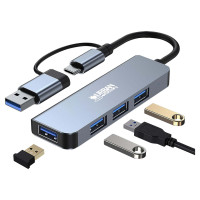Urban MHC35UF URBAN FACTORY USB-A/USB-C HUB WITH 4 X USB-A 3.0 PORTS