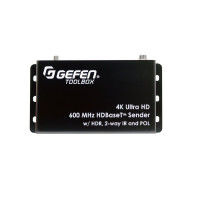 Gefen GTB-UHD600-HBTL 4K ULTRA HD 600 MHZ HDBASET EXTENDER W/ HDR, 2-WAY IR, AND POL