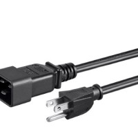 Monoprice 24208 MONOPRICE POWER CORD - NEMA 5-15P TO IEC 60320 C19_ 14AWG_ 15A/1875W_ 3-PRONG_ B