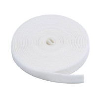 Monoprice 24465 MONOPRICE 3-PACK HOOK & LOOP FASTENING TAPE 5 YARD/ROLL_ 0.75IN_ WHITE
