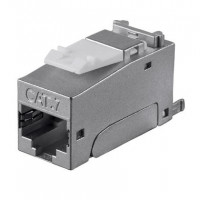 Monoprice 24756 MONOPRICE ENTEGRADE SERIES CAT6A/CAT7 SHIELDED RJ45 TOOLLESS DIE CAST 180-DEGREE