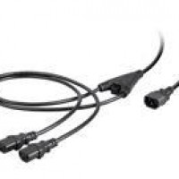 Monoprice 27313 MONOPRICE POWER CORD SPLITTER - IEC 60320 C14 TO 2X IEC 60320 C13_ 18AWG_ 10A/12