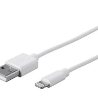 Monoprice 27403 MONOPRICE ESSENTIAL APPLE MFI CERTIFIED LIGHTNING TO USB USB-A CHARGING CABLE -