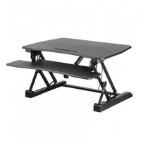 Monoprice 27774 WORKSTREAM BY MONOPRICE ELECTRIC HEIGHT ADJUSTABLE SIT-STAND WORKSTATION DESK CO