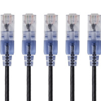 Monoprice 29426 MONOPRICE SLIMRUN CAT6A ETHERNET PATCH CABLE - SNAGLESS RJ45_ STRANDED_ UTP_ PUR