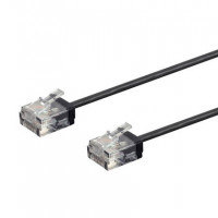 Monoprice 34239 MONOPRICE CAT6 3FT BLACK PATCH CABLE_ UTP_ 32AWG_ 550MHZ_ PURE BARE COPPER_ SNAG