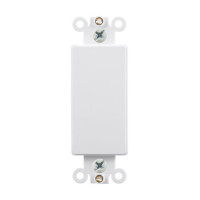 Monoprice 34482 BLANK DECOR INSERT_ WHITE