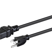 Monoprice 35053 MONOPRICE POWER CORD - NEMA 5-15P TO IEC 60320 C19_ 14AWG_ 15A/1875W_ 125V_ 3-PR