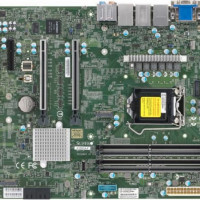 Supermicro X12SCA-F Workstation Motherboard - Intel W480 Chipset - Socket LGA-1200 - ATX