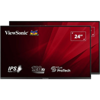Viewsonic VA2456A-MHD_H2 24IN 1080P IPS DUAL PACK HEAD-ONLY MONITORS WITH VARIABLE REFRESH RATE, HDMI, DP