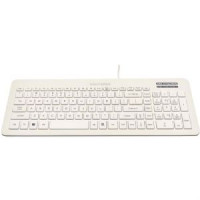 Man & Machine VC/W5 VERYCOOL KEYBOARD (WHITE) - STYLISH, FULL-SIZE WASHABLE SILICONE KEYBOARD; LOCKA