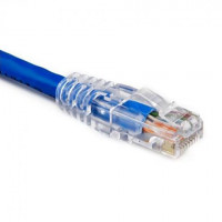 Weltron 90-C6AB-3BL 3FT BLUE BOOTED CAT6A UTP PATCH CABLE