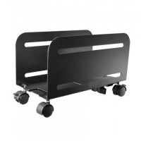 Monoprice 36639 WORKSTREAM BY MONOPRICE STEEL COMPUTER CASE CPU TOWER MOBILE STAND