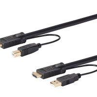 Monoprice 36644 MONOPRICE SWITCH SERIES HDMI USB COMBO CABLE FOR KVM SWITCHES 6FT