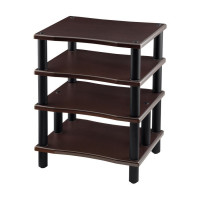 Monoprice 39167 MONOLITH BY MONOPRICE 4 TIER AUDIO STAND XL ESPRESSO