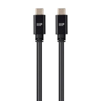 Monoprice 39241 SYSTEM CABLE - USB-C LEFT CONNECTOR - MALE LEFT GENDER - USB-C RIGHT CONNECTOR -