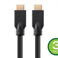 Monoprice 39537 MONOPRICE 1080P NO LOGO HIGH SPEED HDMI CABLE 50FT - CL2 IN WALL RATED 10.2 GBPS
