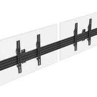 Monoprice 39661 MONOPRICE COMMERCIAL SERIES 2X1 DISPLAY ADJUSTABLE TILT MENU BOARD TV WALL MOUNT