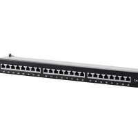 Monoprice 39752 HIGH-DENSITY PANEL, PACKS 24 RJ45 PORTS INTO 1U 19 PANEL