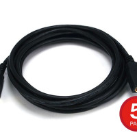 Monoprice 39928 MONOPRICE USB TYPE-A TO USB TYPE-A FEMALE 2.0 EXTENSION CABLE - 28/24AWG GOLD PL