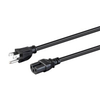 Monoprice 40070 MONOPRICE HEAVY DUTY POWER CORD - NEMA 5-15P TO IEC 60320 C15_ 14AWG_ 15A/1875W_