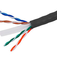 Monoprice 40658 MONOPRICE CAT6 ETHERNET BULK CABLE - SOLID_ 550MHZ_ UTP_ CMR_ RISER-RATED_ PURE