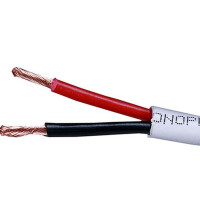 Monoprice 41402 MONOPRICE SPEAKER WIRE CL2 RATED 2-CONDUCTOR 18AWG 500FT WHITE