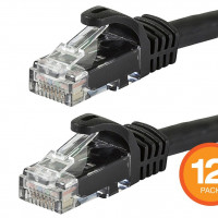 Monoprice 41812 MONOPRICE FLEXBOOT CAT6 ETHERNET PATCH C