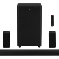 Monoprice 42034 MONOPRICE SB-600 DOLBY ATMOS 5.1.2 SOUNDBAR WITH WIRELESS SUBWOOFER AND WIRELESS