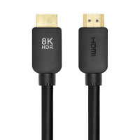 Monoprice 42074 HDMI 2.1; 8K@60HZ AND 4K@120HZ; DYNAMIC HDR; EMI; VRR; QMD; QFT; EARC