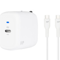 Monoprice 42265 FOLDABLE WALL CHARGER USB-C; 6FT; GAN