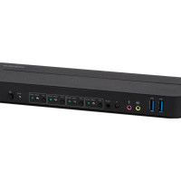 Monoprice 42644 BLACKBIRD 4K HDMI 2.0 USB 3.0 4X1 KVM SWITCH_ 4K@60HZ_ HDR_ YCBCR 4:4:4_ HDCP 2.