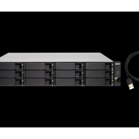 Qnap TL-R1200C-RP-US 12-BAY 2U RACKMOUNT USB-C 3.1 GEN2 10GBP