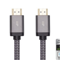 Monoprice 42684 MONOPRICE 8K CERTIFIED BRAIDED ULTRA HIGH SPEED HDMI CABLE - HDMI 2.1_ 8K@60HZ_