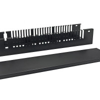 Monoprice 42827 THIS CABLE MANAGER IS DESIGNED TO MOUNT TO A STANDARD 19 RACK TO ORGANIZE CABLES