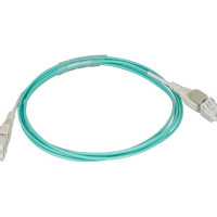 Monoprice 43106 MONOPRICE OM3 FIBER OP. CABLE - REVERSE POLARITY LC/LC UNIBOOT_ UL_ 50/125 TYPE_