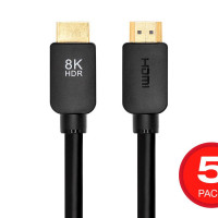 Monoprice 43224 HDMI 2.1; 8K@60HZ AND 4K@120HZ; DYNAMIC HDR; EMI; VRR; QMD; QFT; EARC