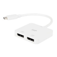 Monoprice 43526 SUPPORTS TWO 4K@60HZ DISPLAYPORT DISPLAYS, THUNDERBOLT 3, AND DP ALT MODE