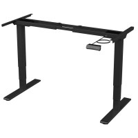 Monoprice 43562 SIT-STAND DESK, FRAME ONLY, 2-MOTOR, BLACK