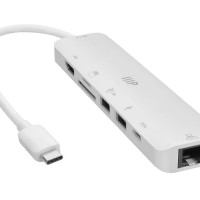 Monoprice 43790 MONOPRICE 7-IN-1 USB-C MULTIPORT 4K HDMI ADAPTER
