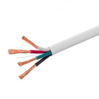 Monoprice 44333 MONOPRICE ACCESS SERIES 12AWG CL3 RATED 4-CONDUCTOR SPEAKER WIRE 250FT WHITE