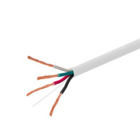 Monoprice 44339 MONOPRICE ACCESS SERIES 18AWG CL3 RATED 4-CONDUCTOR SPEAKER WIRE 250FT WHITE